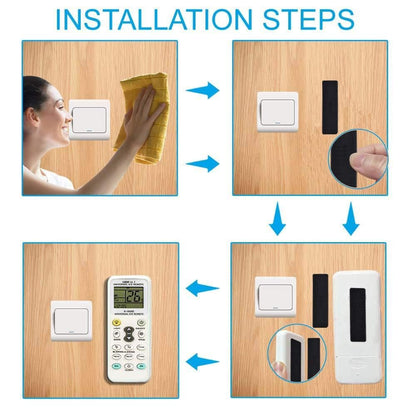 Self-Adhesive Hook & Loop Tape (10 pcs)