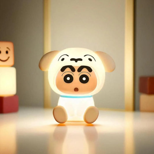 Crayon Shin-chan Shiro LED Night Light Lamp – Cute Soft Glow Night Lamp