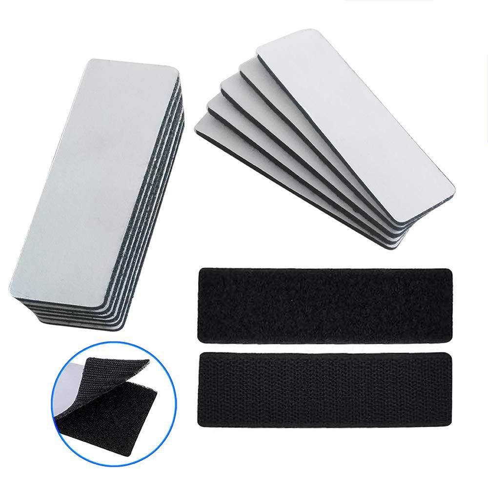 Self-Adhesive Hook & Loop Tape (10 pcs)