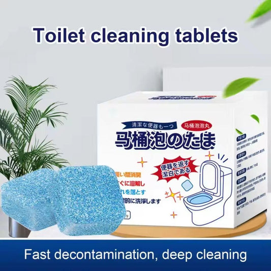 Toilet Cleaning Bubble Tablets - Pack of 12