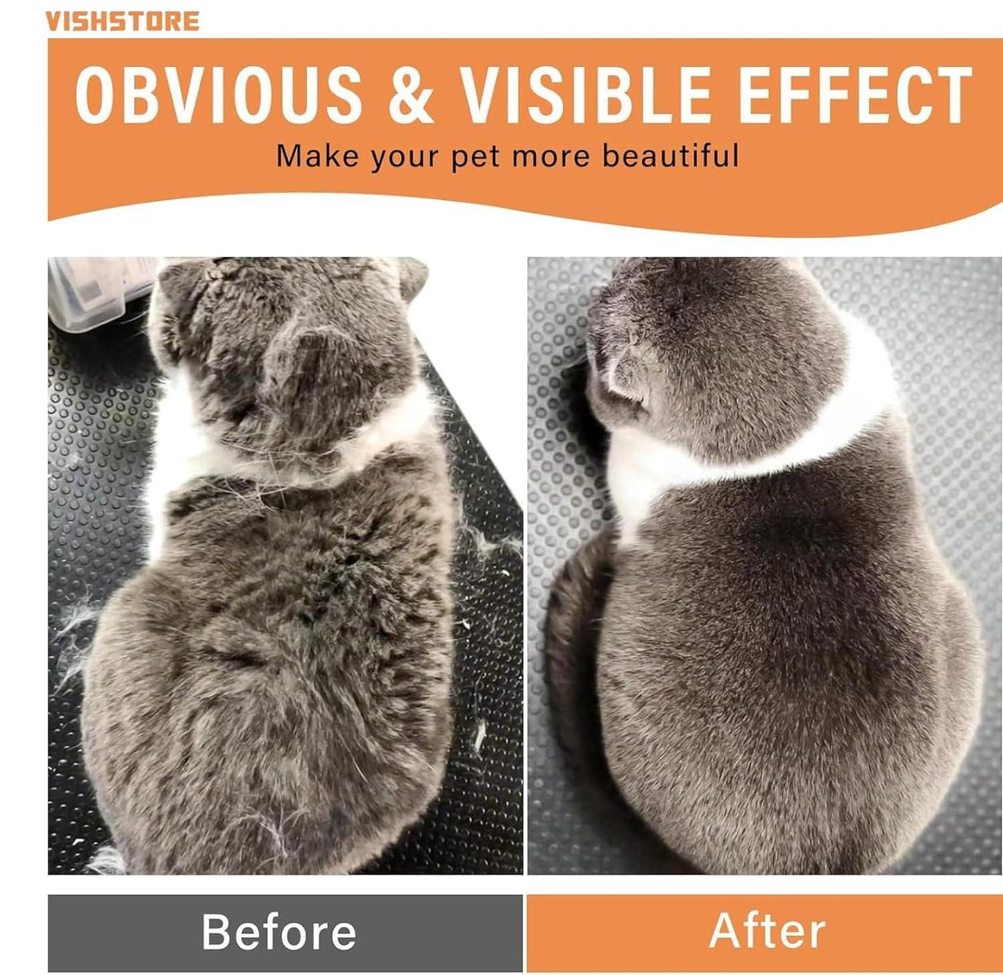 Pet Steam Grooming Brush