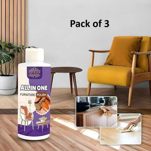 Furniture Cleaner and Polish(pack of 3)