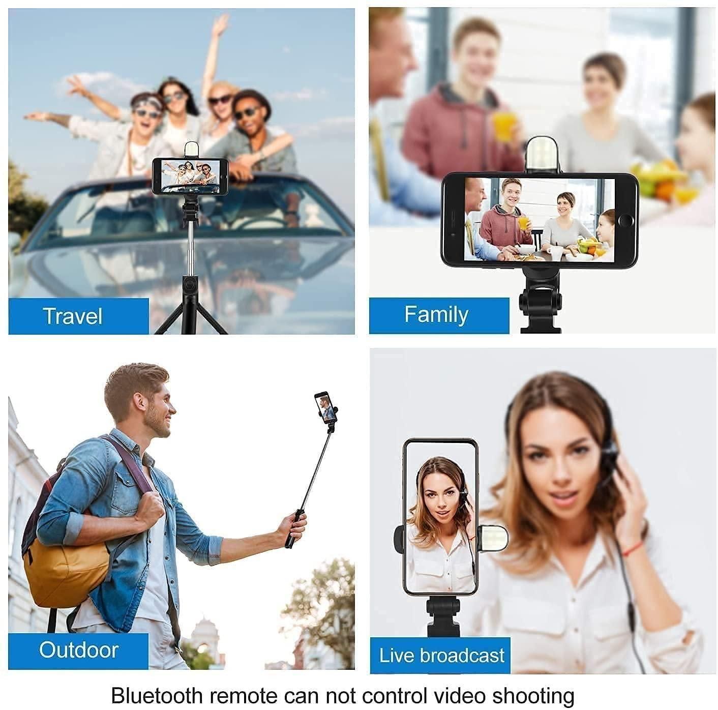 Bluetooth Selfie Stick Tripod