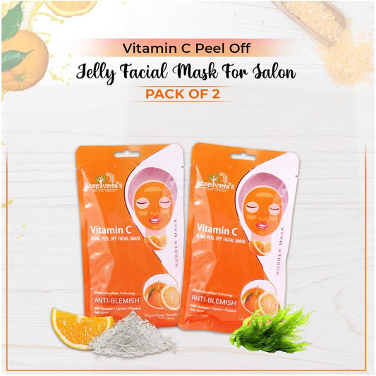 Vitamin C Peel-Off Jelly Face Mask (Pack of 2)
