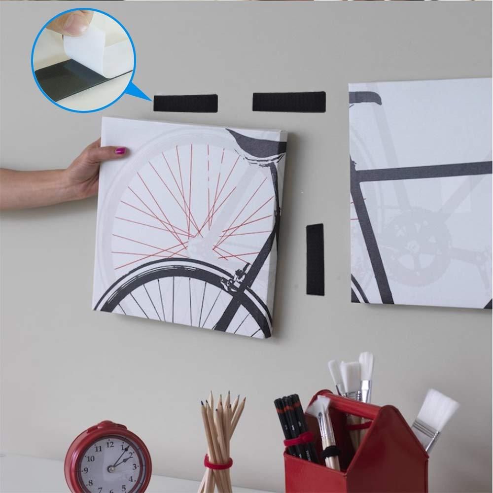 Self-Adhesive Hook & Loop Tape (10 pcs)